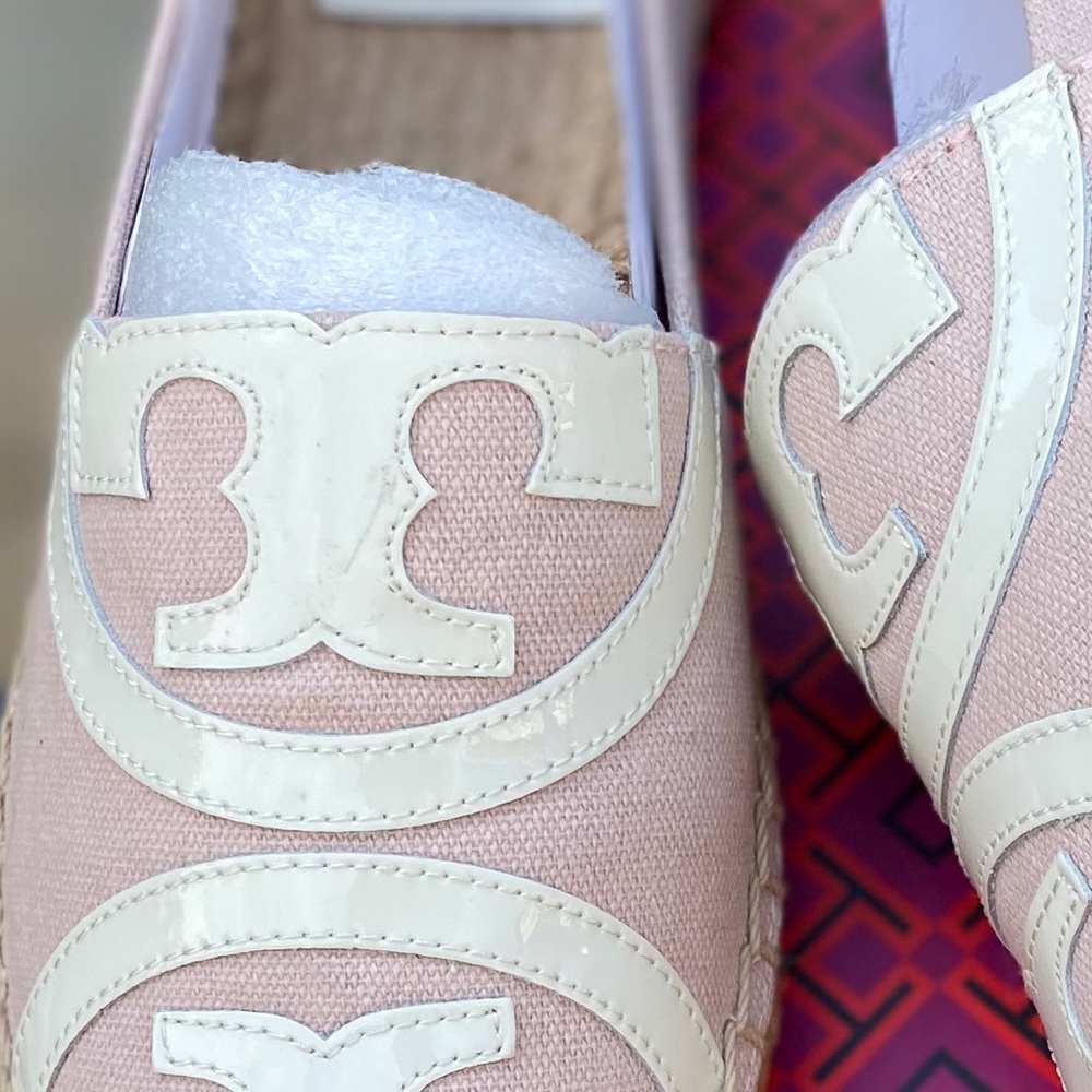 ✨LAST PAIR ✨ Tory Burch Poppy Logo Espadrille Flat - Picture 12 of 15